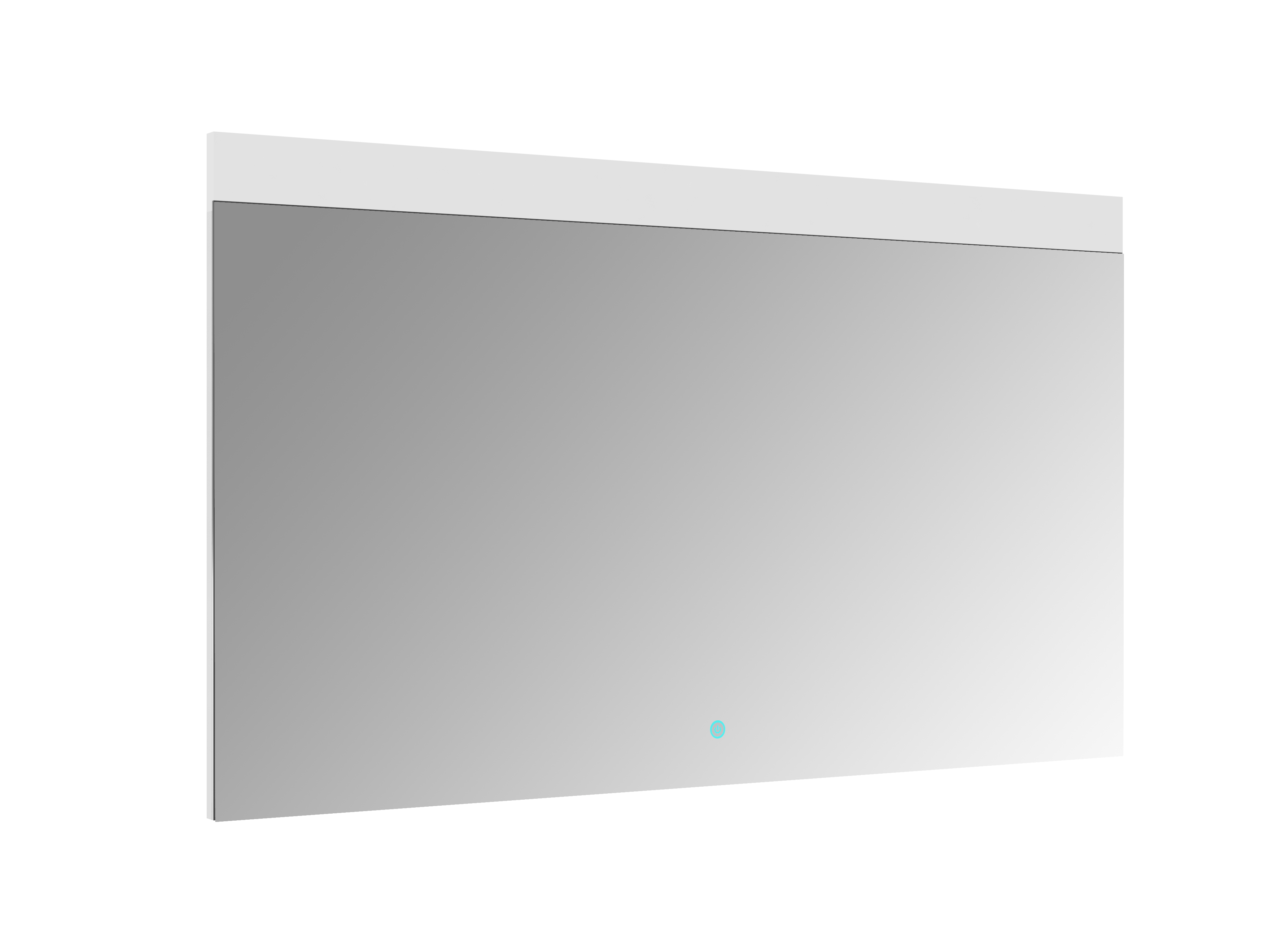 Miroir salle bain lumineux éclairage LED sensitif Connec't80