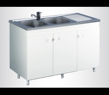 Meuble lave vaisselle 1 porte L 120 x H 82 x P 60 cm - NEOVA – Articonnex
